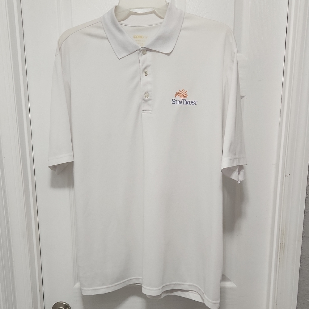 SunTrust White Polo Shirt